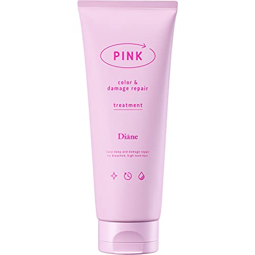 Diane Color Treatment Pink [Suppresses Yellowing &amp; Color Charge &amp; Damage Repair] Warm Tones 150g