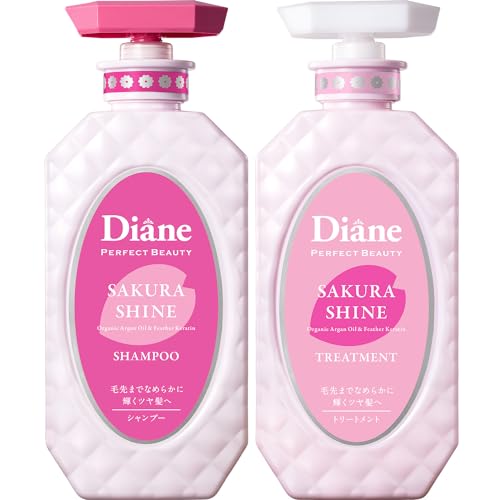 Shampoo &amp; Treatment 2024 [Sakura] French Cherry Fragrance Diane Perfect Beauty Miracle You Set