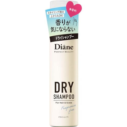Dry Shampoo (Waterless Shampoo) Unscented Diane Perfect Beauty 95g