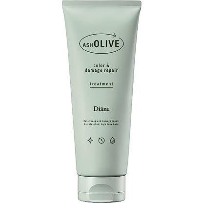 Diane Color Treatment Ash Olive [Yellowing Suppression, Color Charge &amp; Damage Repair] Ash Olive 150g