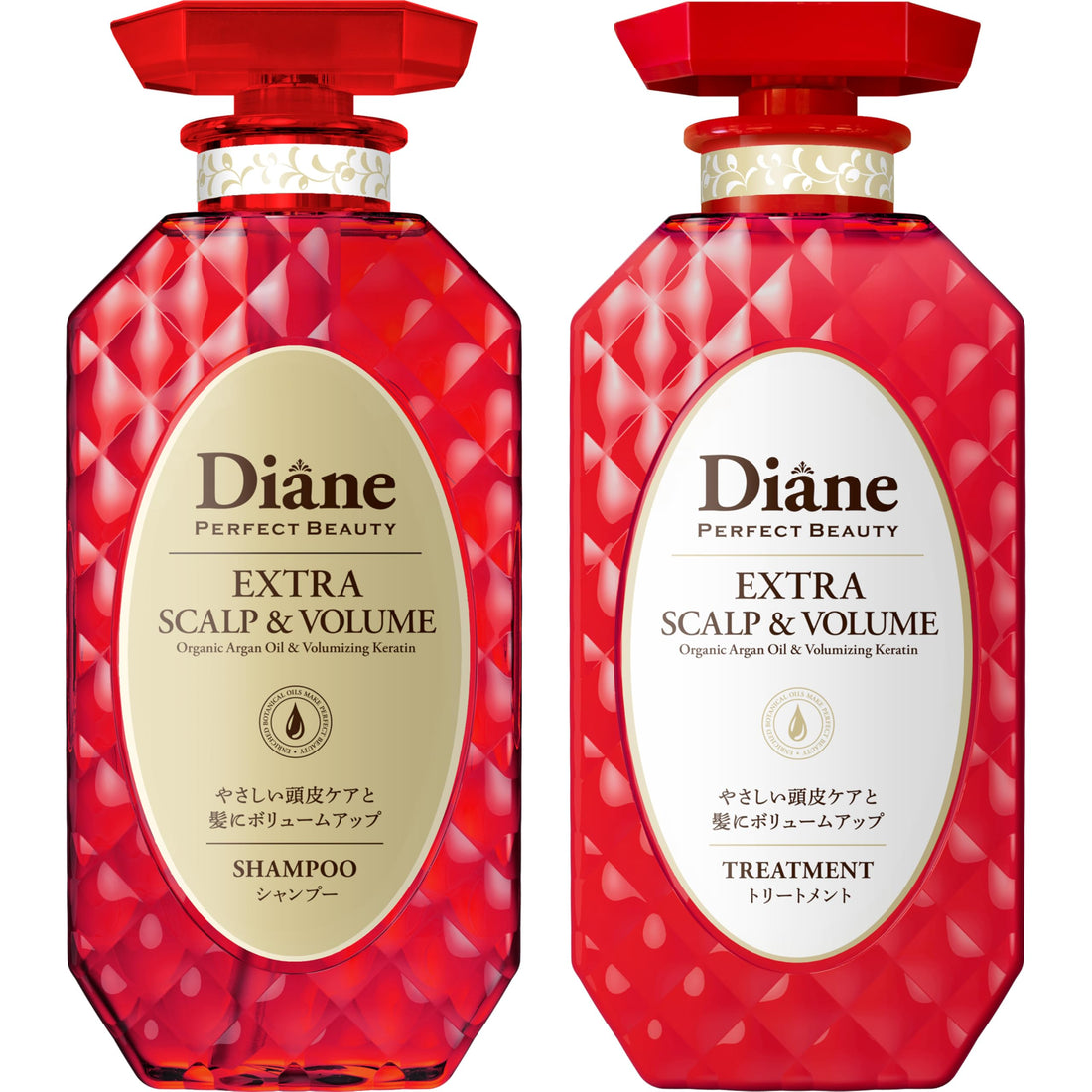 Diane Citrus Tea Shampoo and Conditioner Set 450ml
