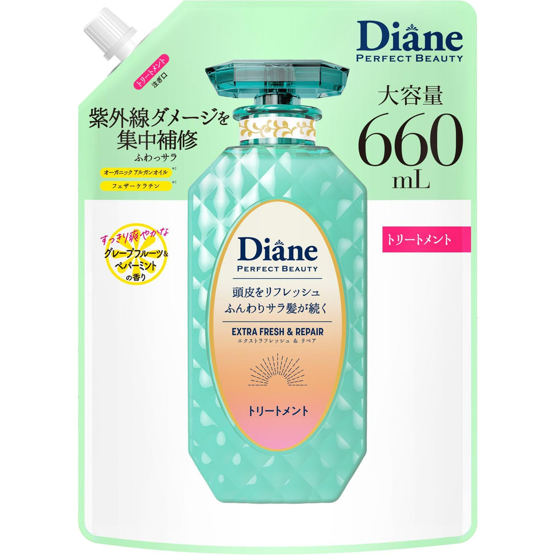 Diane Grapefruit & Peppermint Hair Treatment 660ml