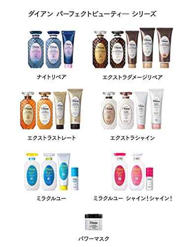 Diane Perfect Beauty Miracle You Shine! Shine! Shampoo [Shine &amp; Damage Repair], Shiny Berry Scent Refill 330ml