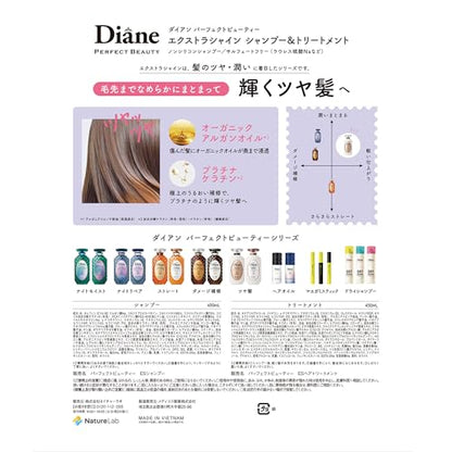 Diane Perfect Beauty Extra Shine Shampoo and Conditioner Set 450ml