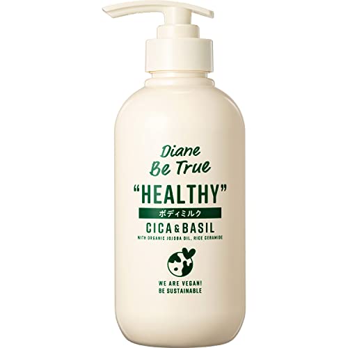 Body Milk Mild Moisture [Rose &amp; Basil Scent] Diane Be True 400ml