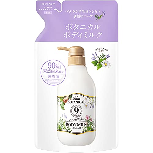 Diane BOTANICAL Body Milk Citrus Herb Scent 400ml Non-Greasy Hydration