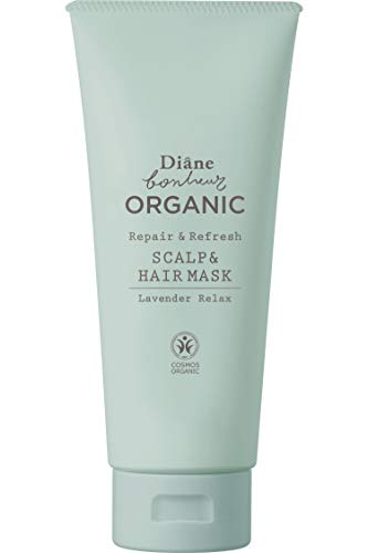 Diane Bonheur Organic Scalp &amp; Hair Mask Treatment Lavender Relaxing Scent 150g