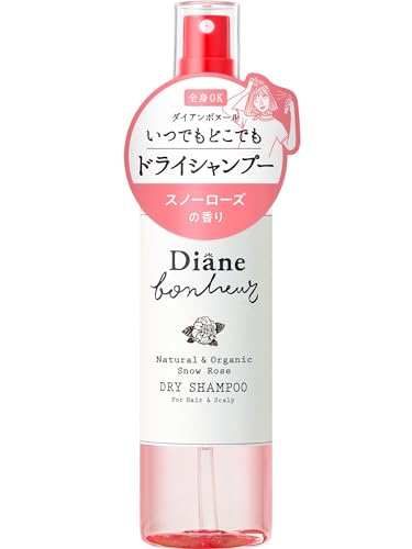 Diane Bonheur Dry Shampoo Snow Rose Scent 120ml Refreshing Hair Mist