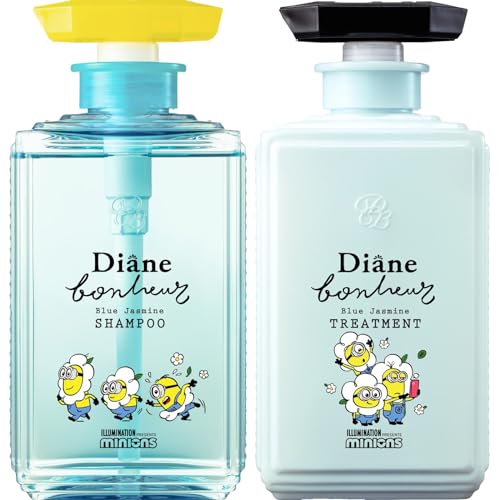 Diane Bonheur Shampooing et Traitement Jasmin Bleu 500ml