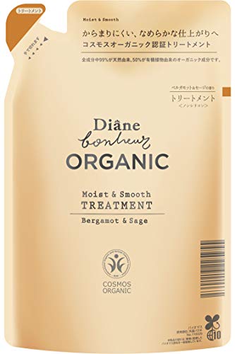 Diane Bonheur Traitement Hydratant &amp; Lissant Bio Parfum Bergamote &amp; Sauge Recharge 320ml