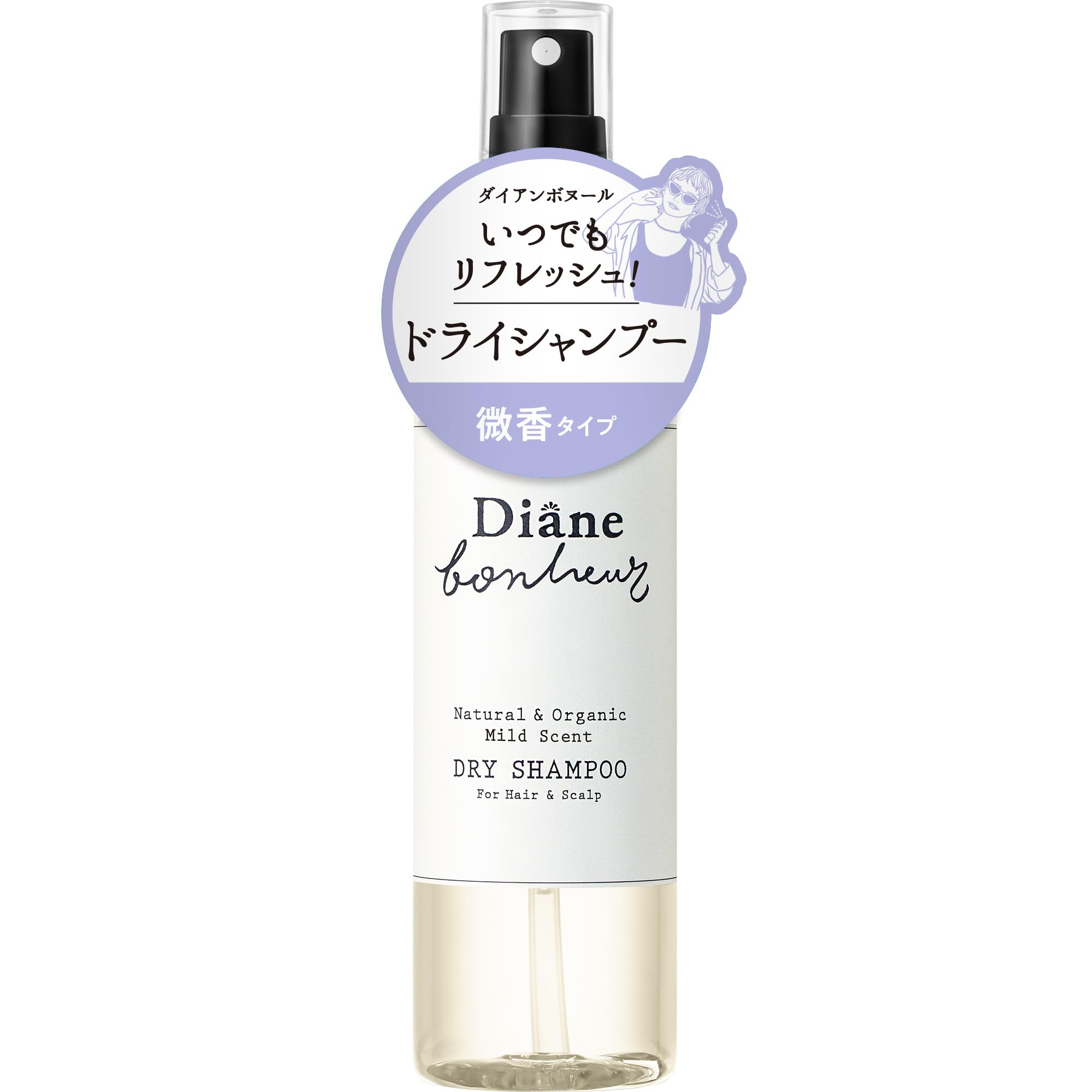 Diane Bonheur Dry Shampoo Lightly Scented Mint 120ml