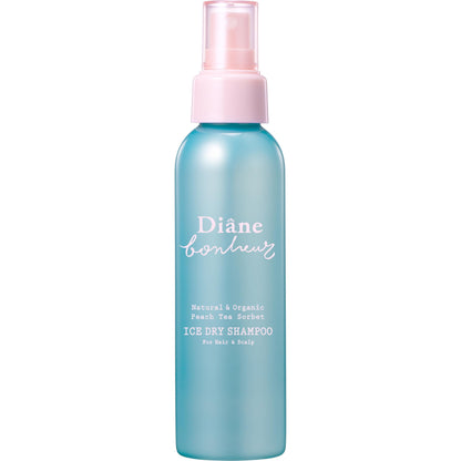 Diane Bonheur Ice Dry Shampoo Peach Tea Sorbet Fragrance 120ml Cool