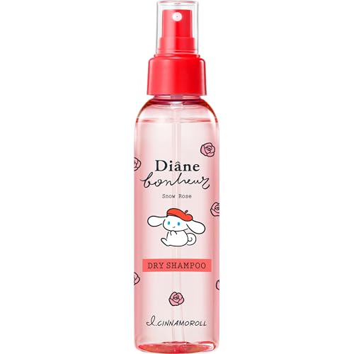 Cinnamoroll Collaboration Diane Bonheur Dry Shampoo [Snow Rose Scent] Diane Bonheur 120ml Refresh Hair Mist Body Mist Cinnamoroll