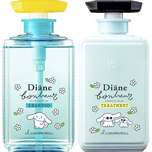 Diane Bonheur Shampooing et Traitement Jasmin Bleu 500ml