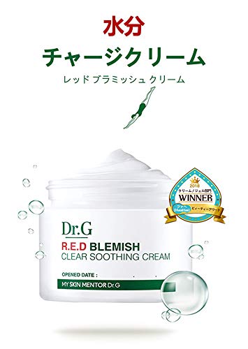 Dr.G Red Blemish Clear Soothing Cream 70ml for Japanese Skincare