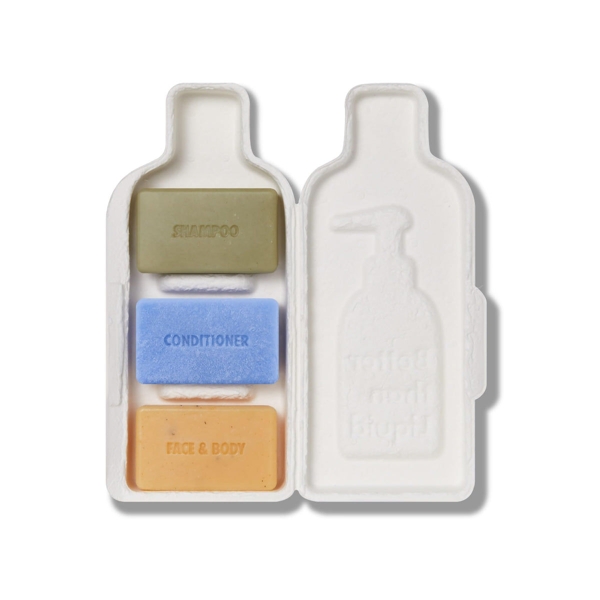 Donggubat Solid Shampoo Conditioner and Body Soap Set 60g