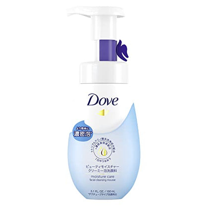 Dove Mousse Nettoyante Hydratante pour Peaux Sèches 150ml