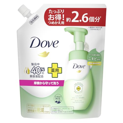 Dove Creamy Foam Cleanser 320ml for Gentle Cleansing