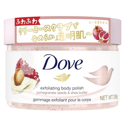 Dove Body Scrub with Pomegranate &amp; Shea Butter 298g