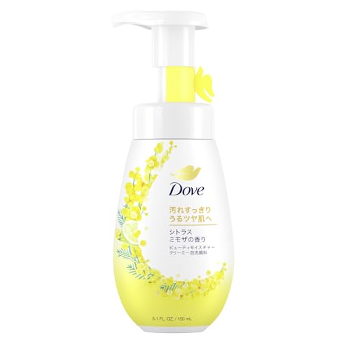 Dove Foaming Facial Cleanser Citrus Mimosa 150ml for Refreshing Cleanse