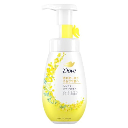Dove Foaming Facial Cleanser Citrus Mimosa 150ml for Refreshing Cleanse