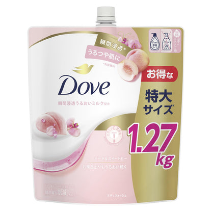 Dove Body Wash Peach &amp; Sweet Pea Large Capacity 1270g