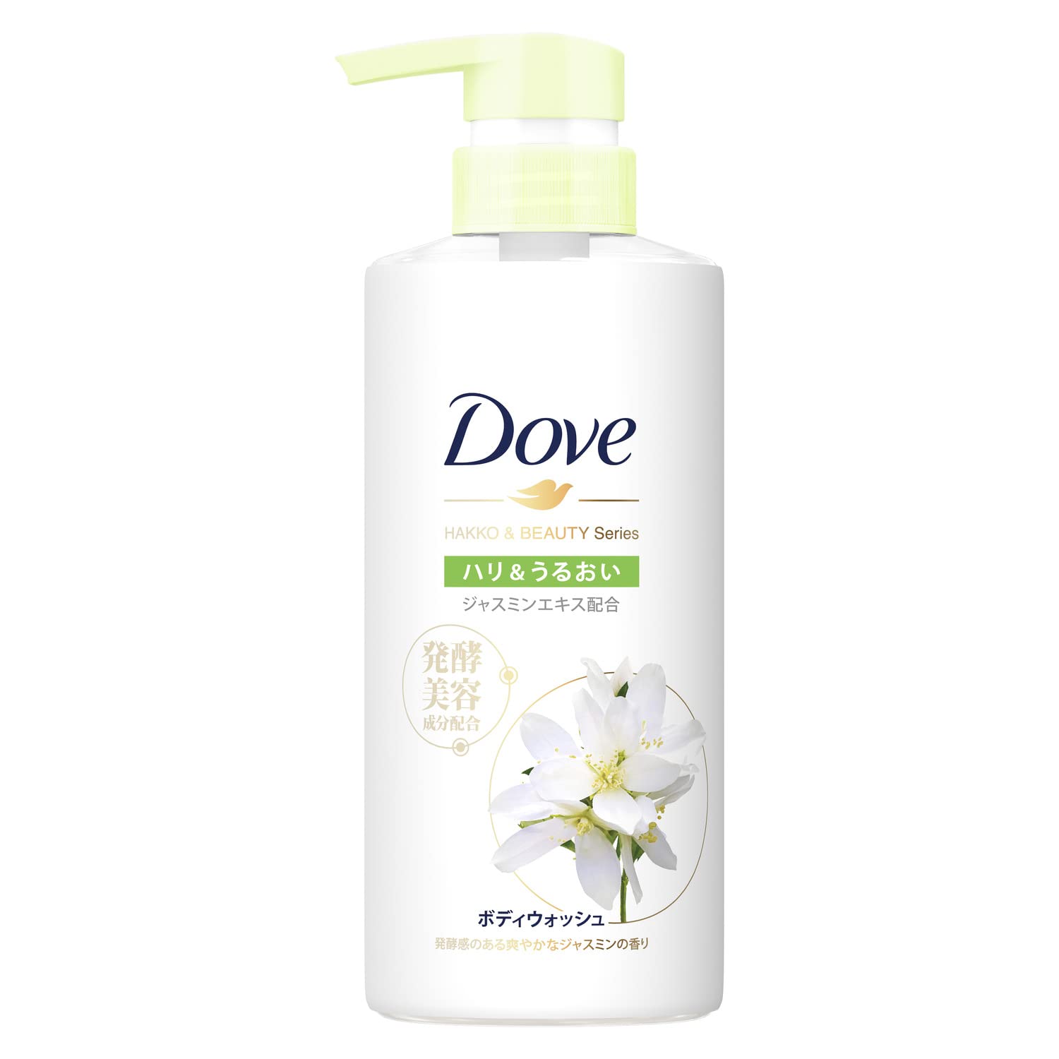 Dove(ダヴ)ボディソープ 発酵&amp;ビューティーシリーズ ハリ&amp;うるおい (ボディウォッシュ) ポンプ 480g