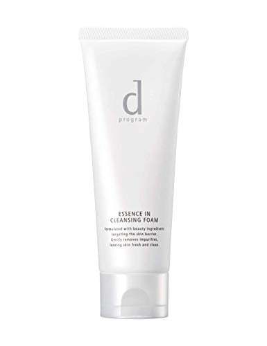 d program Fragrance-Free Cleansing Foam 120g for Gentle Skin Care