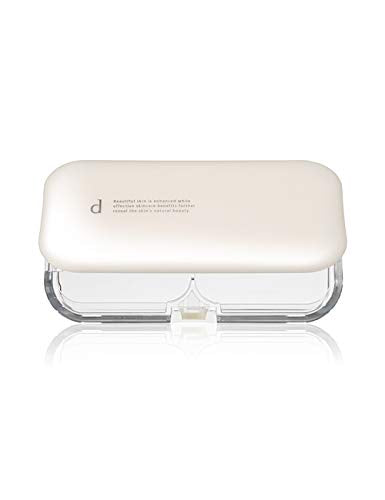 d program Powdery Foundation Case Slim Design with Large Mirror
