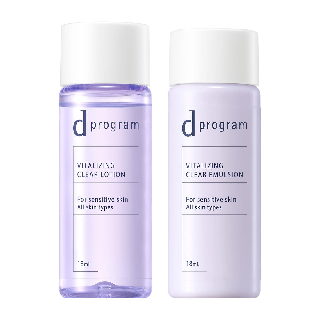 d programme 【produit de santé】 Ensemble Vitalisant &amp; Éclaircissant EX 18mL+18mL | Essai - Usage de voyage | État de lait - lotion | Sans parfum | Hydratation délicate Prévention des irritations Ciblant les bonnes bactéries de la peau | Shiseido
