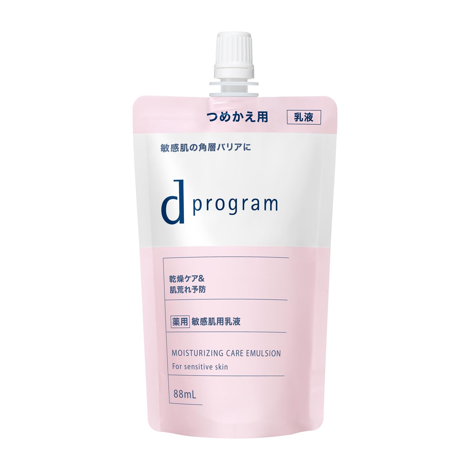 d program Moist Care Emulsion EX Fragrance-Free 88mL for Japanese Skincare