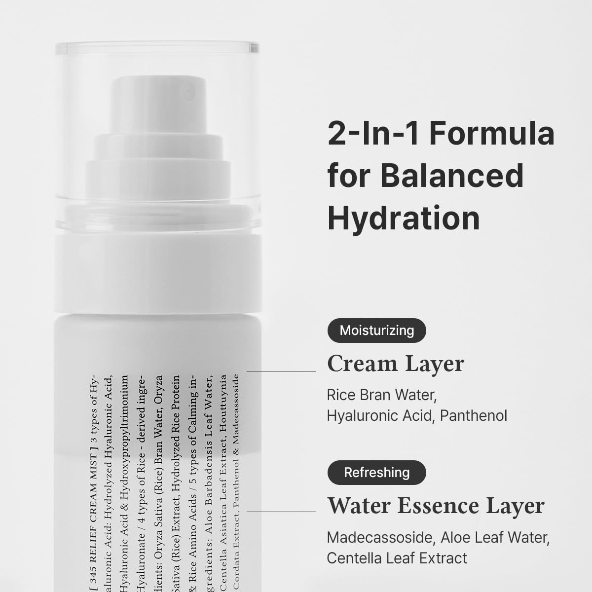 Dr.Althea Relief Cream Mist 100ml for Hydration and Skin Care