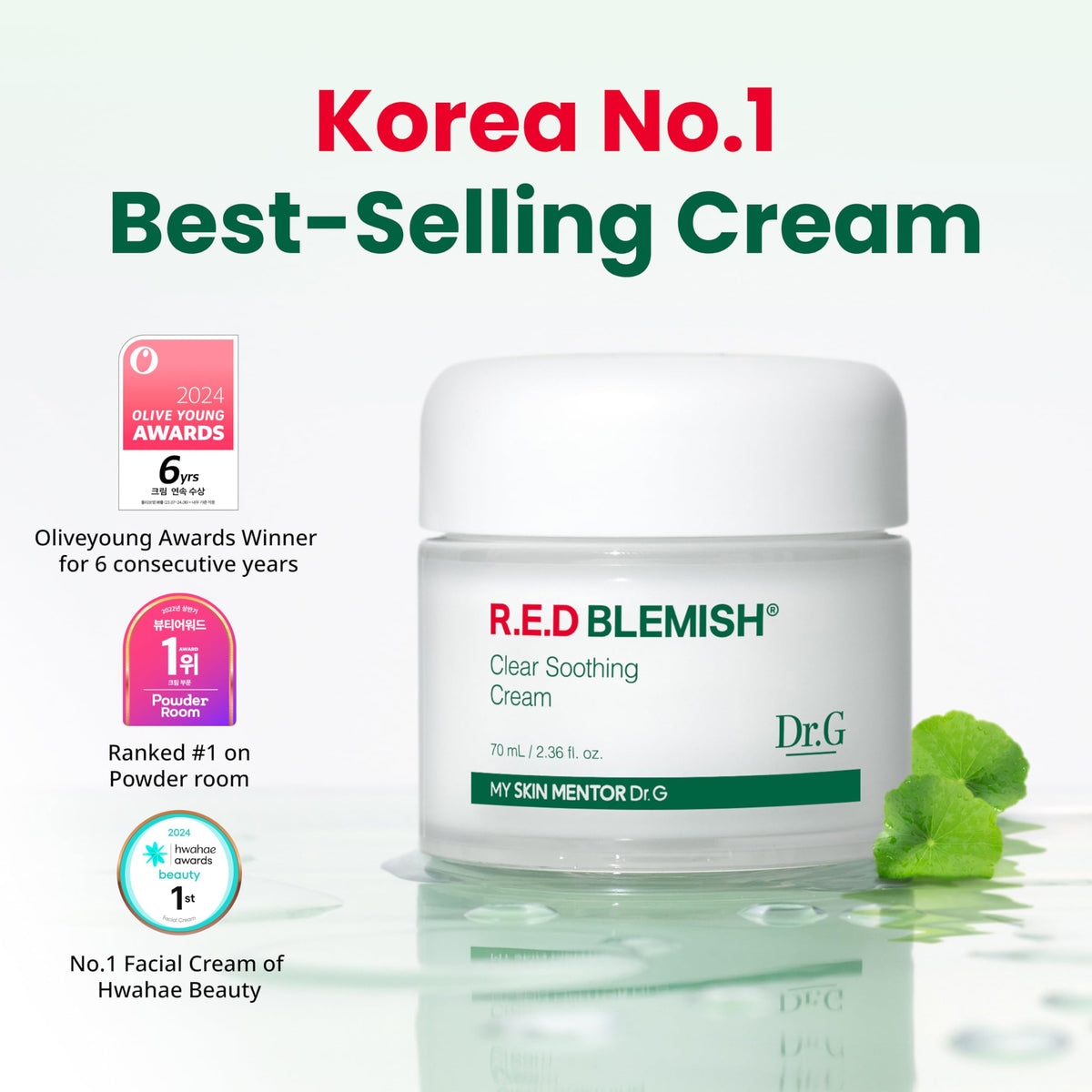 DR.G R.E.D BLEMISH Clear Soothing Cream 50mL for Japanese Skincare