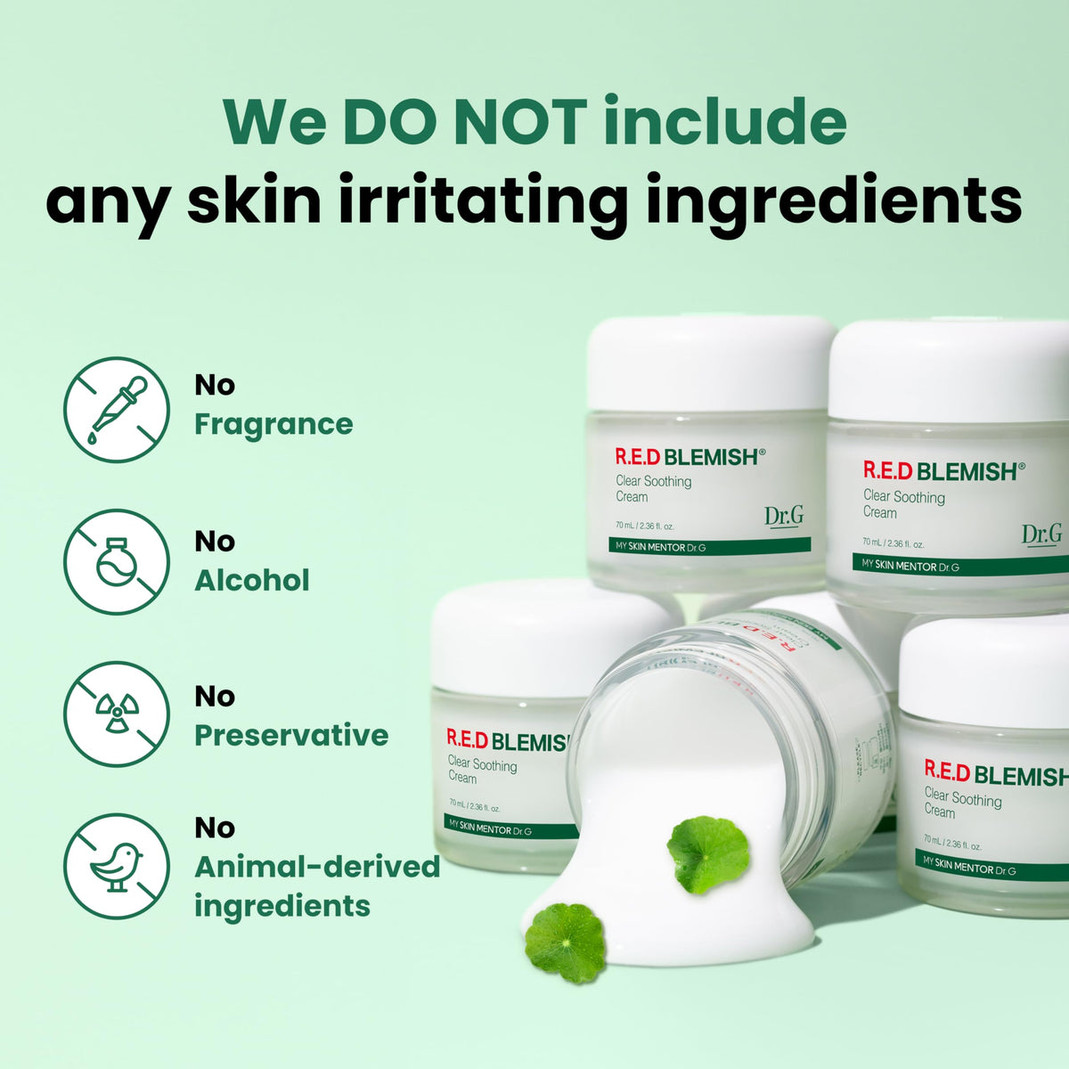 DR.G R.E.D BLEMISH Clear Soothing Cream 50mL for Japanese Skincare