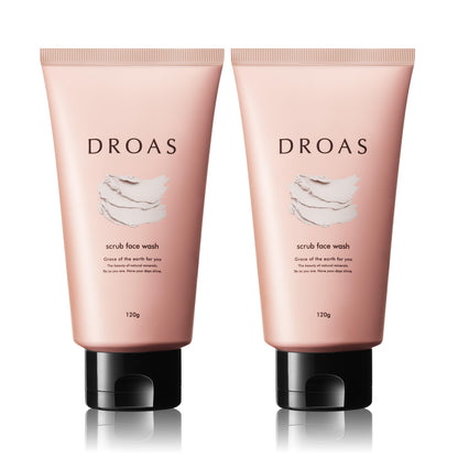 DROAS Clay Mild Scrub Wash Set for Pore Care and Brightening
