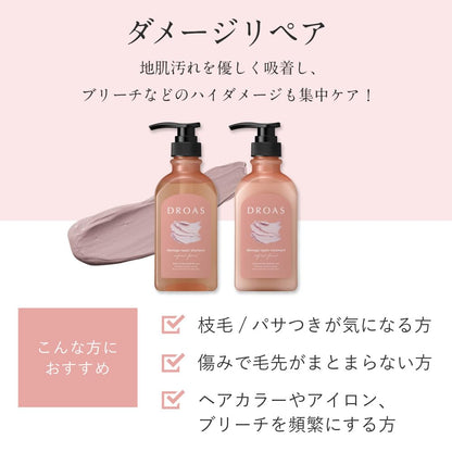 DROAS Silky Cleanse Set Breezy Soap Scent Hair Treatment