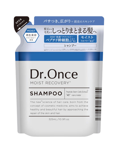 Dr.Once Moisture Recovery Shampoo Refill 325ml for Japanese Hair Care