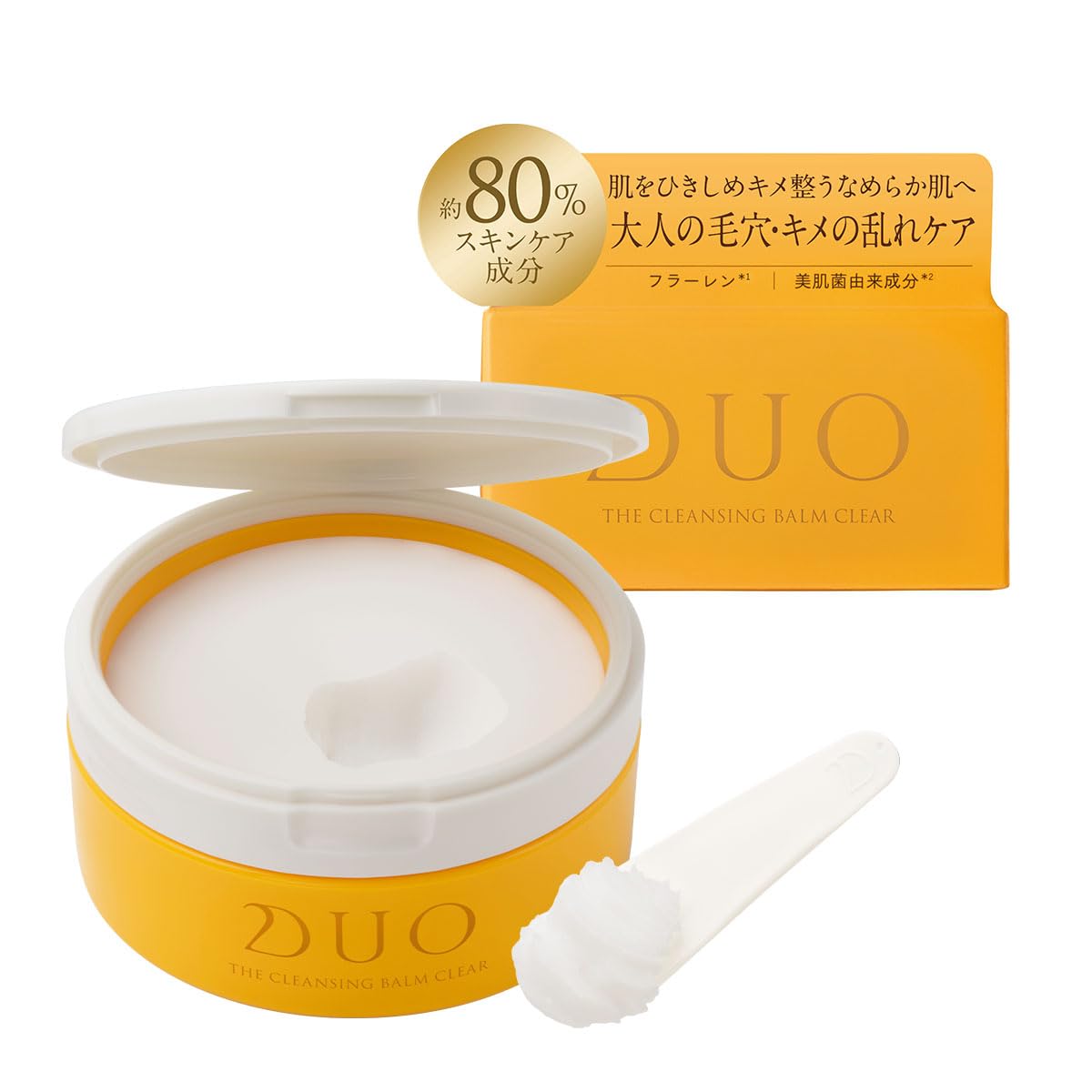 DUO Cleansing Balm Clear 90g Japanese Makeup Remover
