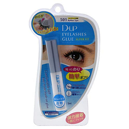 D-UP Eyelash Glue Super Fit 501N for Easy Application