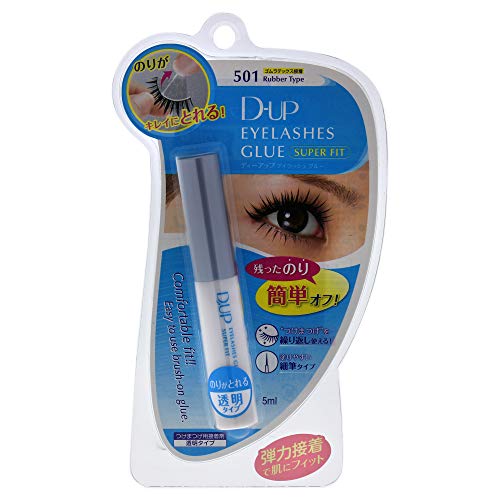 D-UP Eyelash Glue Super Fit 501N for Easy Application