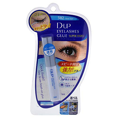 D-UP Beauty D-Up Eyelash Glue Super Hard 502N Transparent Type (False Eyelash Adhesive)