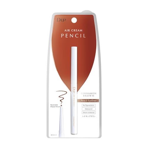 D-UP Air Cream Pencil Cinnamon Brown 1 Piece for Effortless Makeup