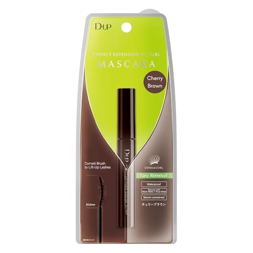 D-UP Perfect Extension Mascara for Curl Cherry Brown 1 piece