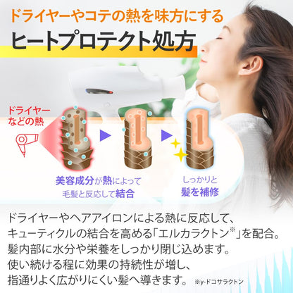 EARTHEART Shampoo Aromatique Plumeria 500ml pour un soin capillaire japonais