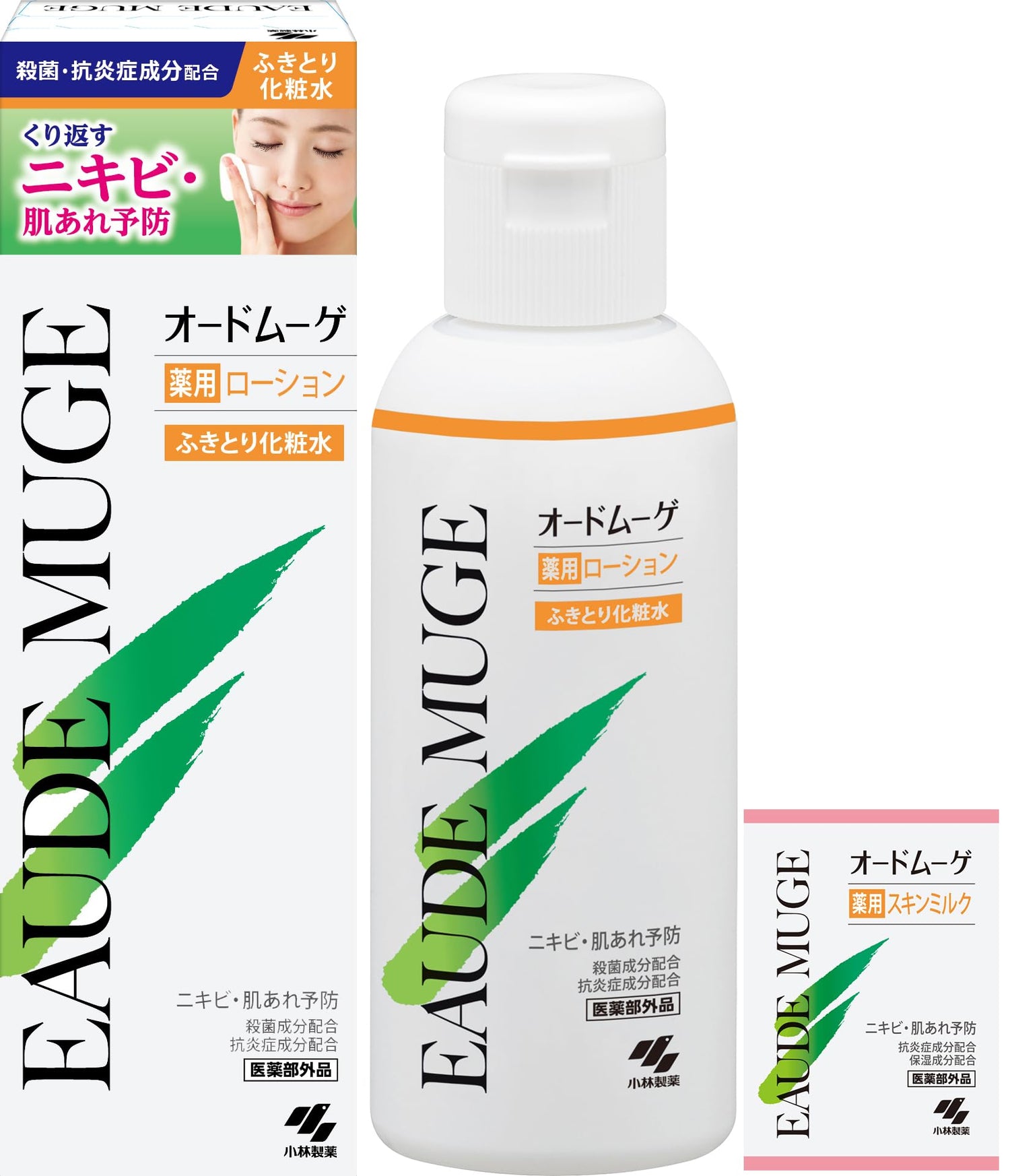 EAUDE MUGE Cleansing Lotion 160ml for Clear Skin