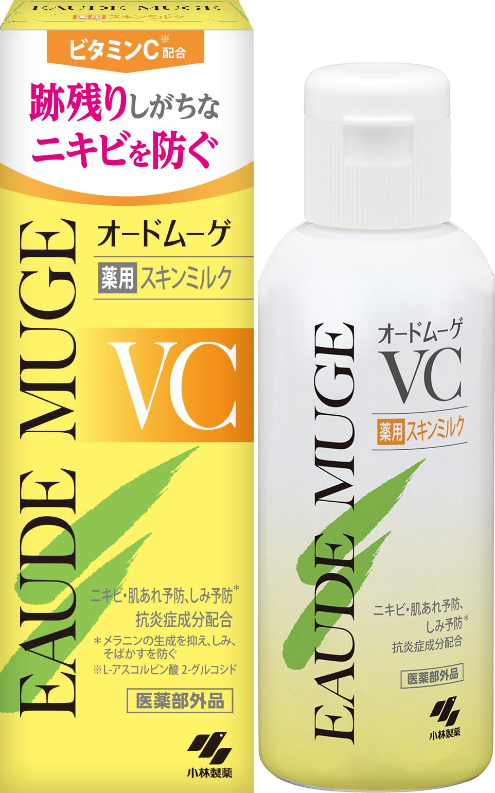 EAUDE MUGE Skin Milk with Vitamin C 100g for Japanese Skincare