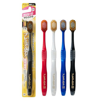 Ebisu Premium Care Toothbrush, 6 Rows Large Soft