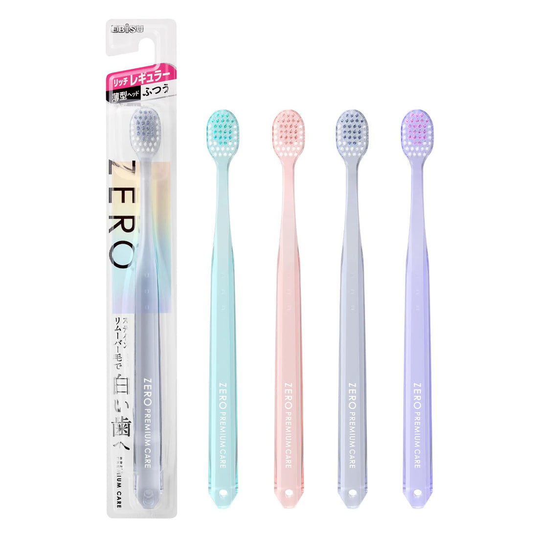 Ebisu Bulk Purchase Zero Premium Care Rich Regular 3-Piece Set Hardness: Normal (Color Random)