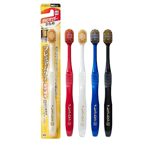 Ebisu Premium Care Toothbrush - 6 Rows Regular Hard