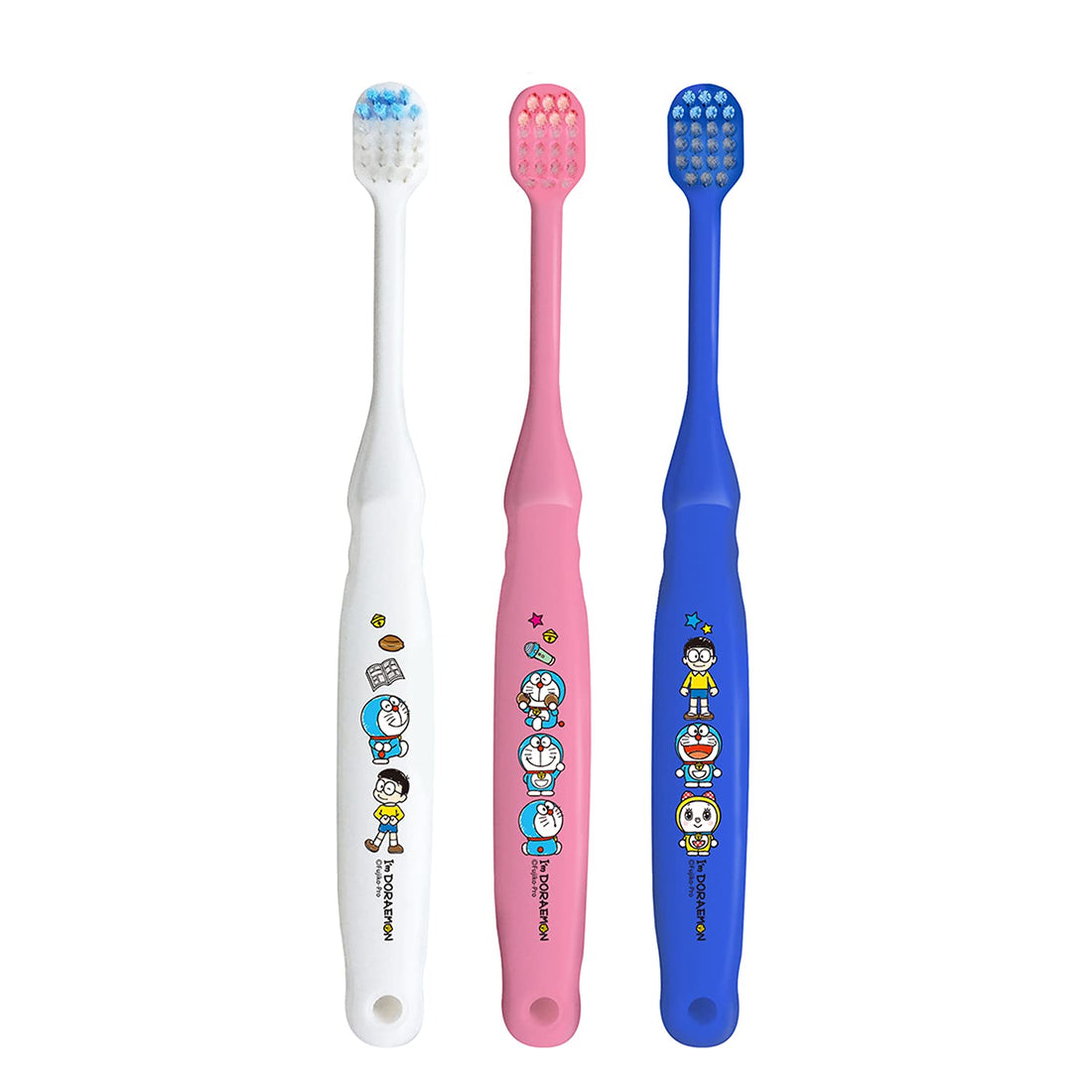 Ebisu Kids Doraemon Toothbrush Soft Set for Ages 6 and Up